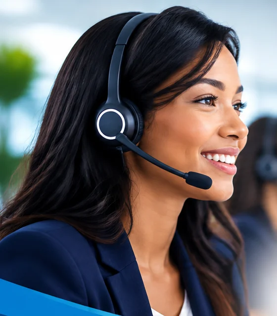 Professionnelle du service client à distance